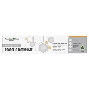 [PRE-ORDER] STRAIGHT FROM AUSTRALIA - Healthy Care Whitening Propolis Toothpaste 120g